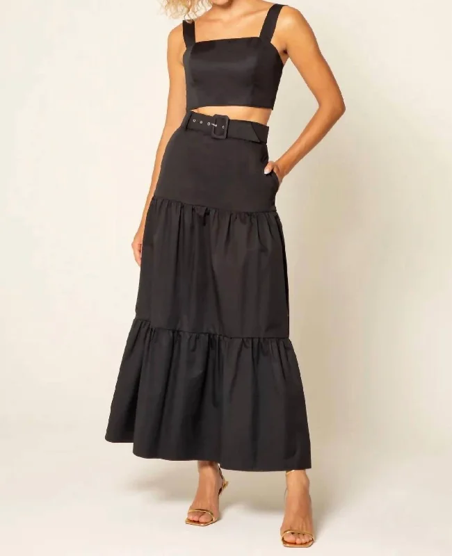 Nyla Skirt In Black