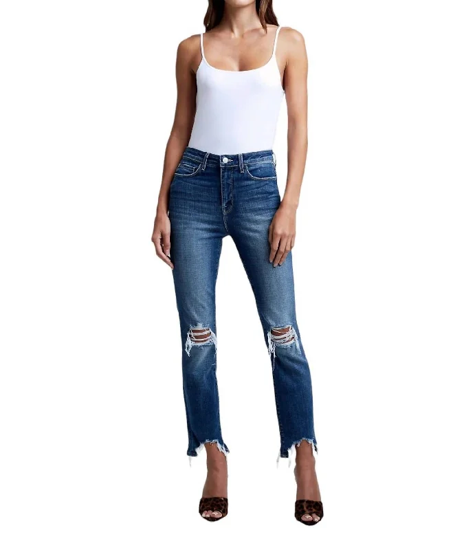 Highline Hi Rise Destruct Jeans In Plaza