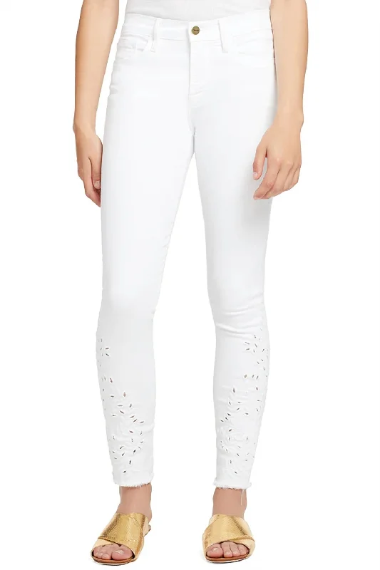 Le Skinny De Jeanne Jean In Blanc