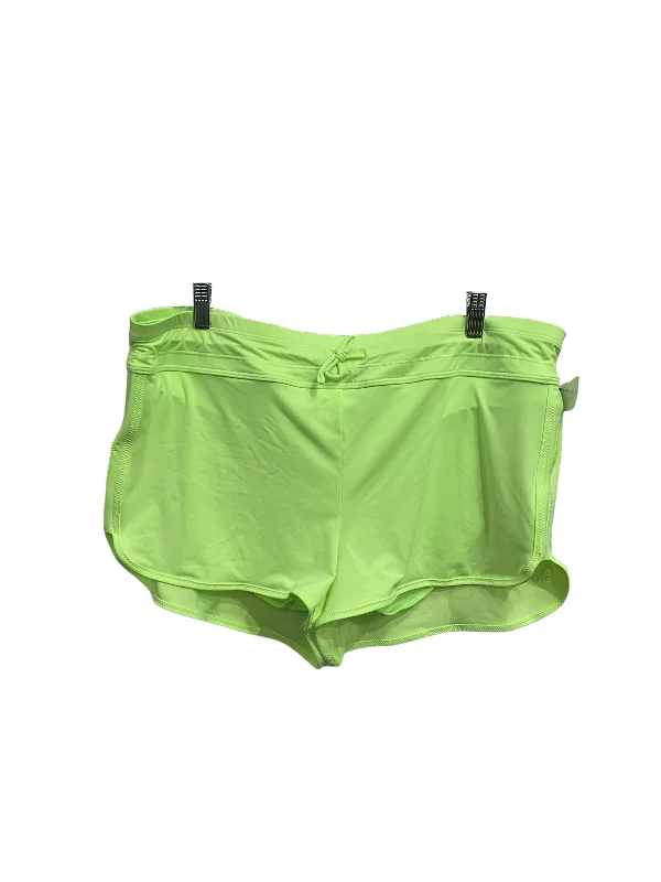 Athletic Shorts By Athleta In Green, Size: Xl