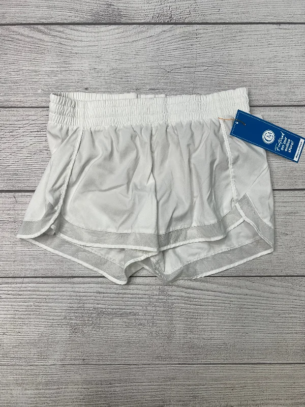 Athletic Shorts By Athleta In White, Size: M