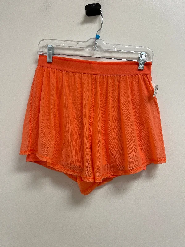 Athletic Shorts By Reebok In Orange, Size: M