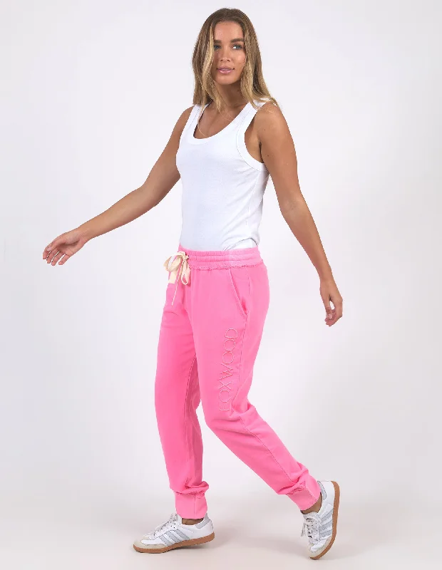 Foxwood Neon Simplified Pant Neon Rose