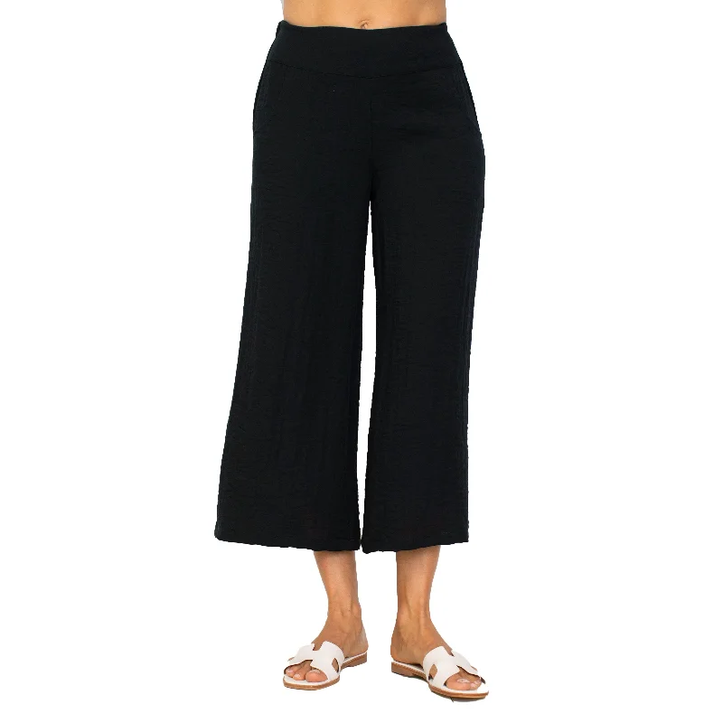 Habitat Express Solid Crop Pant in Black - 30667-BLK