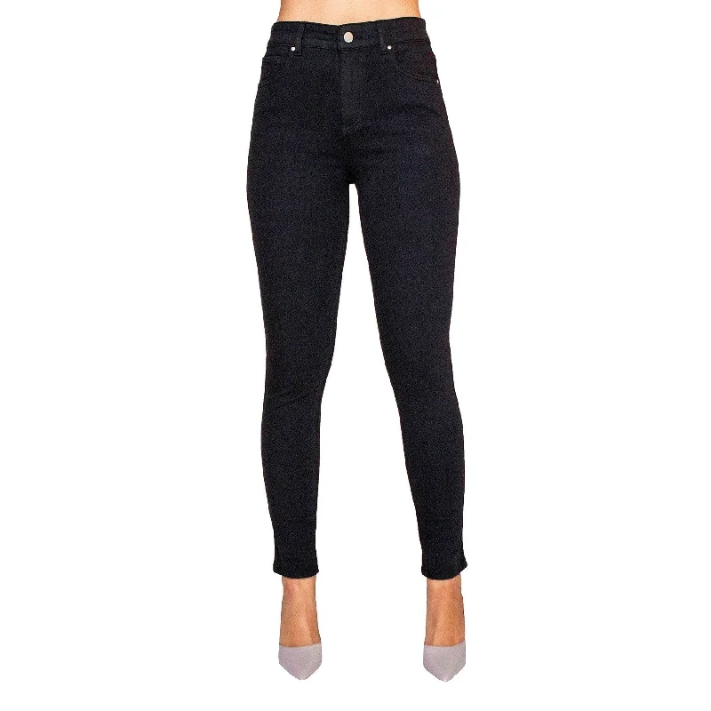 Lior High-Waisted  "Jackie" Jean in Black - JAC-BLK