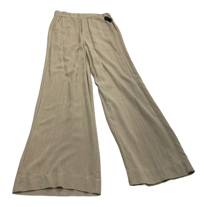 Pants Linen By Dex In Beige, Size: Xs