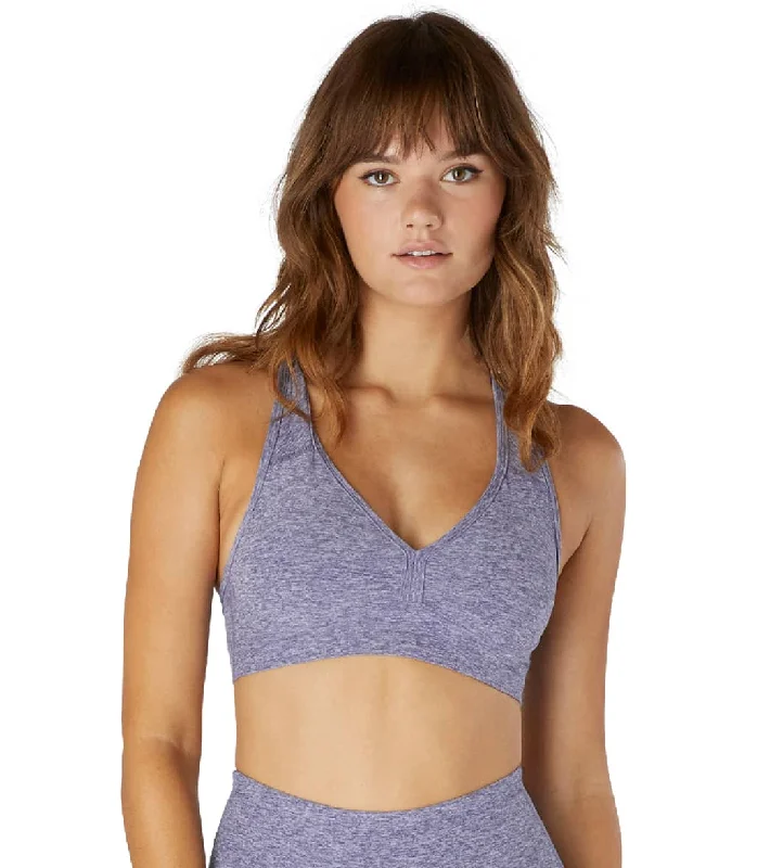 Beyond Yoga Spacedye Lift Your Spirits Yoga Sports Bra Dusty Violet/Lovely Lilac