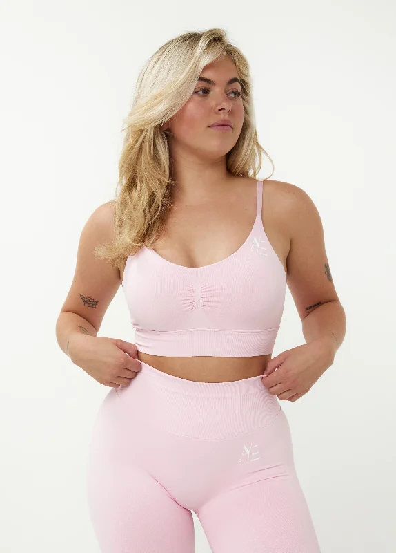 Sports Bra Blush Pink