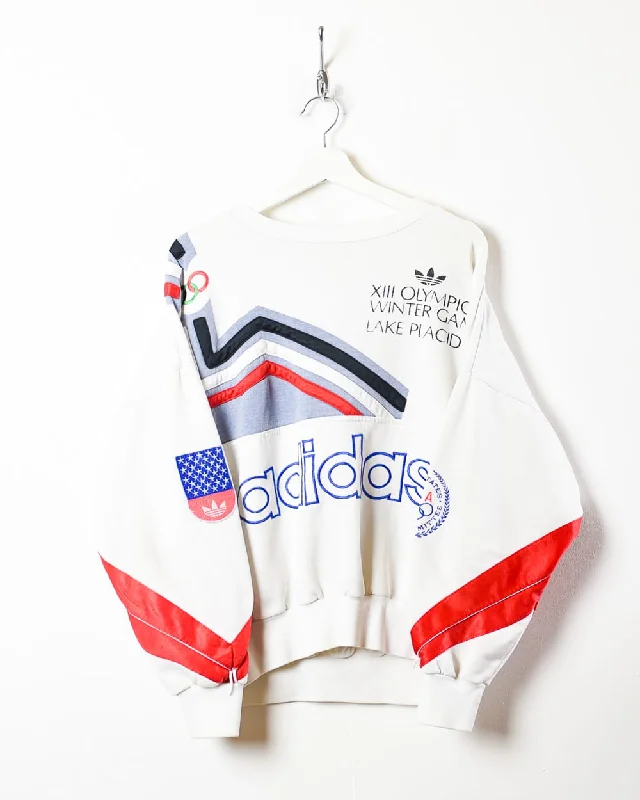 Adidas USA Olympic 1980 Winter Games 80s Sweatshirt - Medium