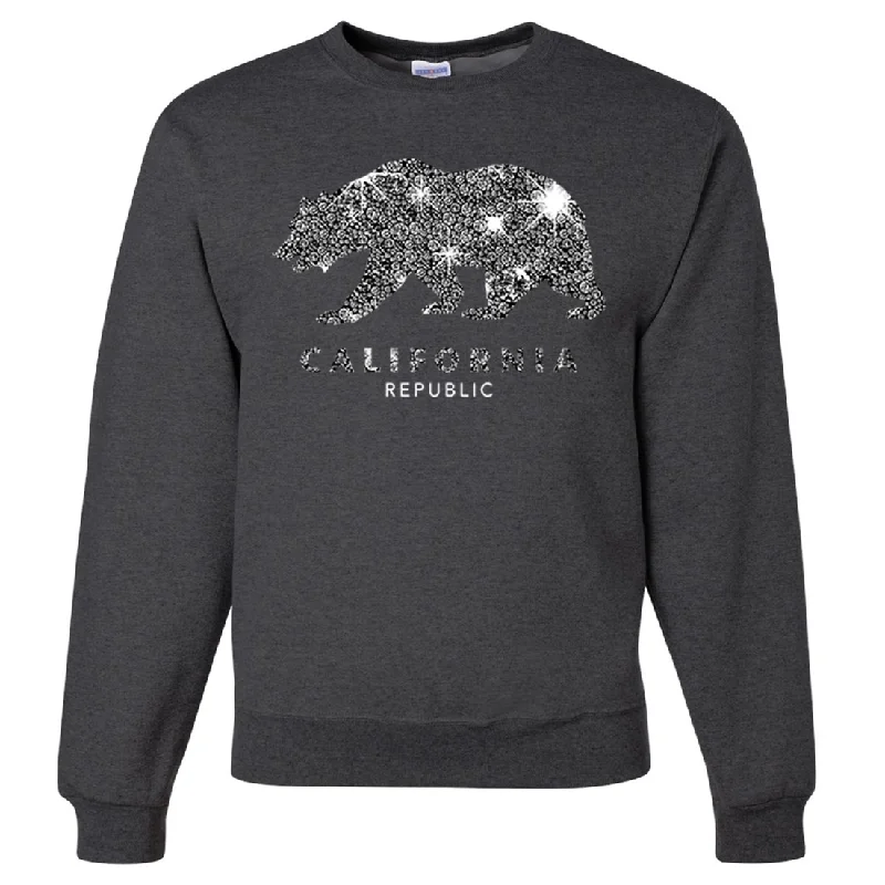 California Republic Sparkle Crewneck Sweatshirt