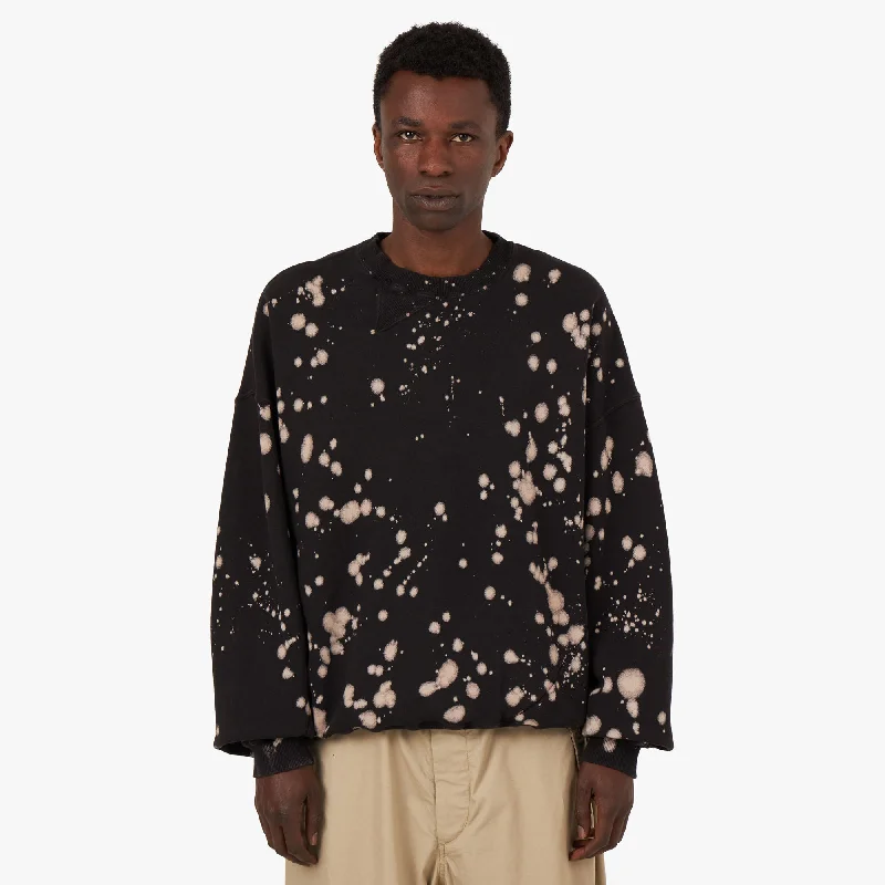 Noma TD Hand Dyed Twist Sweatshirt / Black