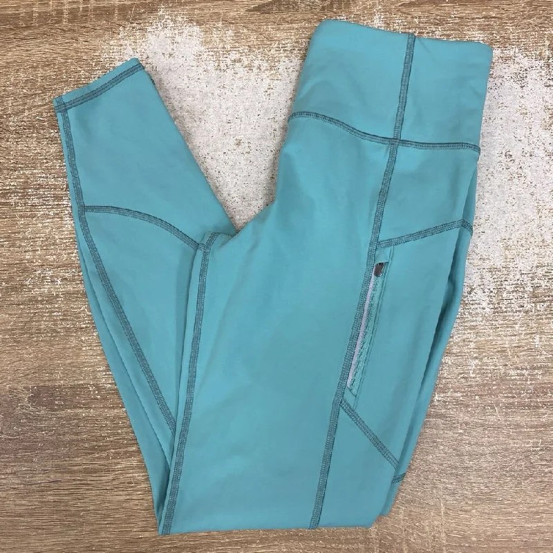 Athleta- leggings - MSRP $64: light teal -women-SM