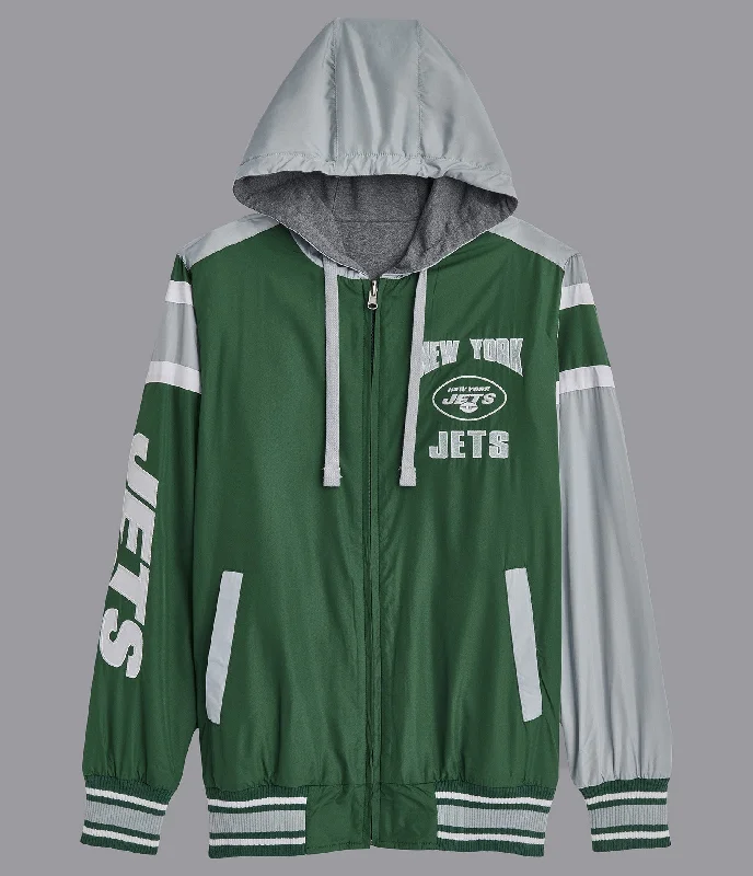 NY Jets Full Back Reversible Hoodie