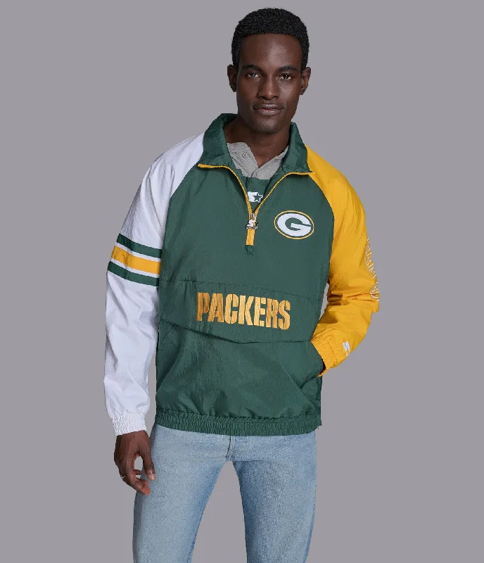 Green Bay Packers Elite Half Zip Pullover