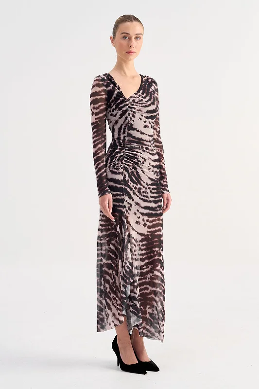 Alexis Long Sleeve Maxi Dress