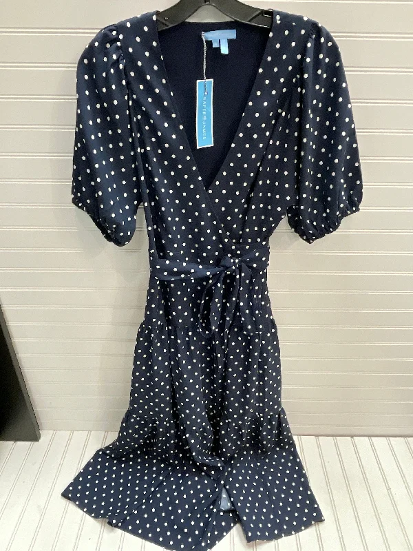 Dress Casual Maxi By Draper James In Polkadot Pattern, Size: 6