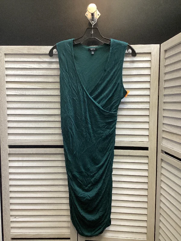 Dress Party Midi By Apt 9 In Emerald, Size: M