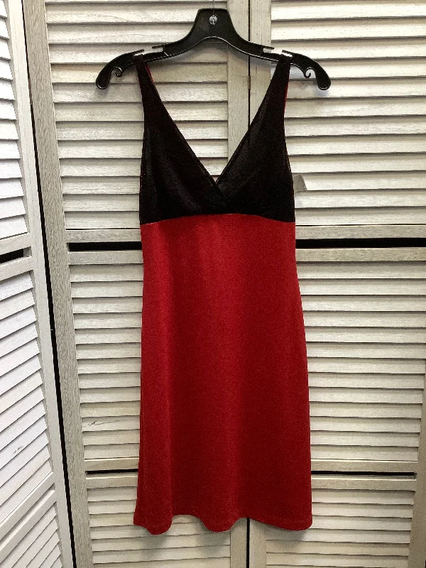 Dress Party Midi By Guess In Red, Size: M