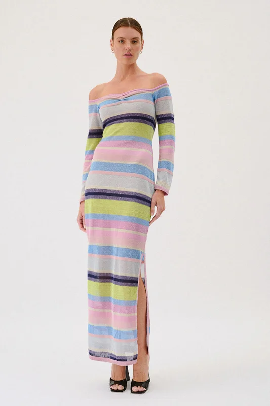 Zephyr Off Shoulder Maxi Dress